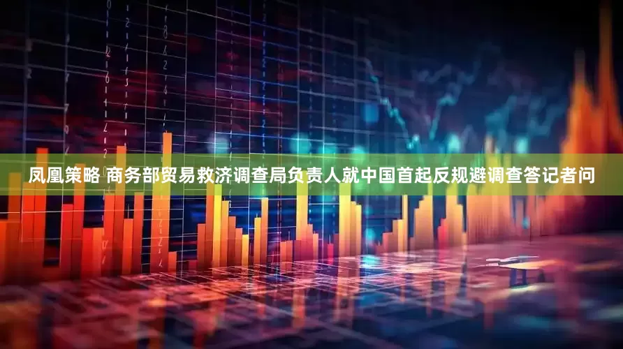 凤凰策略 商务部贸易救济调查局负责人就中国首起反规避调查答记者问